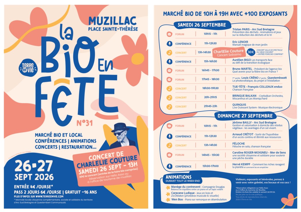 Foire bio Muzillac